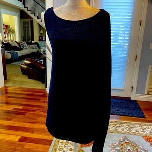 White house black market, officer blue tunic